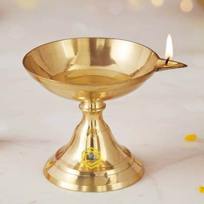 Brass Table Decor Panti Stand Deepak No. 2 (FMAS685 B)