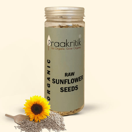 Praakritik Organic Raw Sunflower Seeds 150g