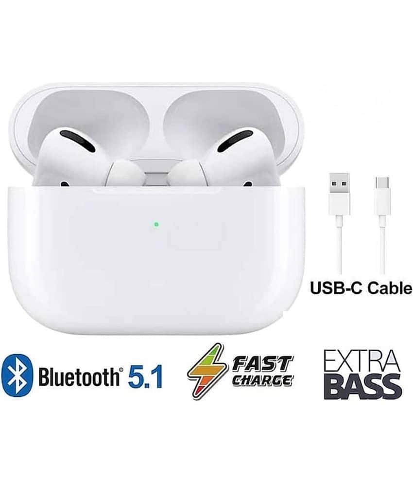 UBON J18 SCREEN TUCH BUDS Bluetooth True Wireless (TWS) On Ear 60 Hours Playback Active Noise cancellation IPX4(Splash & Sweat Proof) White
