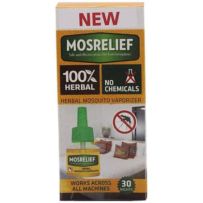 Herbal Strategi Mos Relief - Mosquito Repellent Vaporiser, 40 Ml