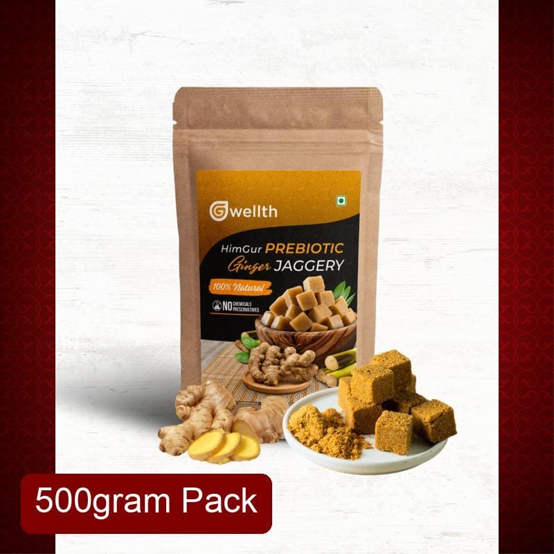 Ginger Jaggery Cubes| Pouch