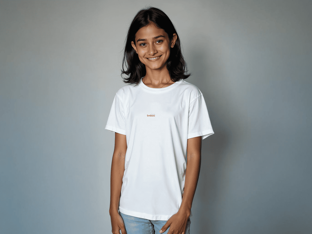 Taarak Mehta ka Ooltah Chashmah| White Printed Regular Fit T-Shirts For Girl (AYE BABUCHAK)