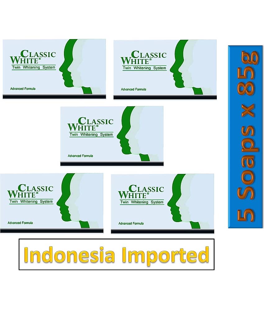 Classic White Twin Skin Whitening Soap Herbal/Ayurvedic Baby Soap 425 g ( 5 or more pcs )