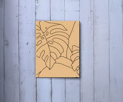 Dbeautify's DIY Traditional Painting – Leaf Wall Art