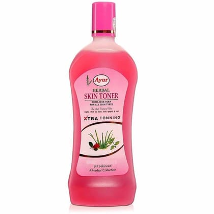 Ayur Herbals Skin Toner with Aloe Vera 1000ml