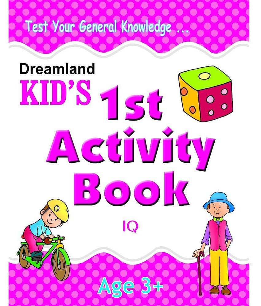 Kid's 1st Activity Book - IQ - Interactive & Activity  Book