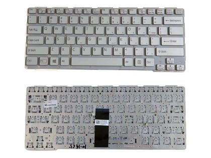 Sony Laptop Keyboard replacement for Sony SVE 14 SVE14 SVE141 SVE1411 SVE1412 SVE1413 Series(WHITE)