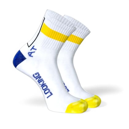 WHITE/YELLOW- GEN-Z EDITION-Pack of 1-Pair