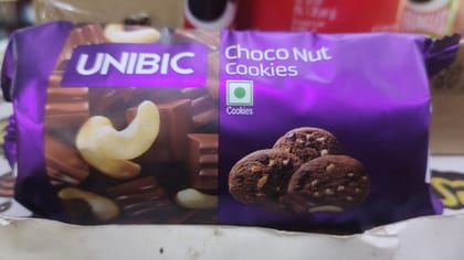 Unibic choco nut cookies