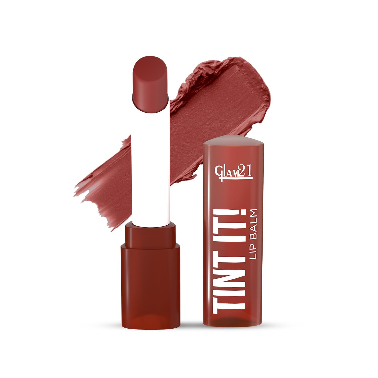 Glam21 Tint it! Lip Balm | Everyday Hydration & Moisturized Lips with Vitamin-E, Shea Butter, Avocado Oil, SPF15 |Lip Care For Dry & Chapped Lips |Apricot -3.5gm Glam21 Tint it! Lip Balm | Everyday Hydration & Moisturized Lips with Vitamin-E, Shea Butter