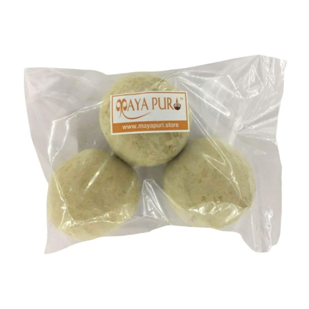 MAYAPURI Tilok Mati/Natural Gopi Chandan Tilak (Yellow, Pack of 3) - Pooja Needs | Buy online on ZillyBuy