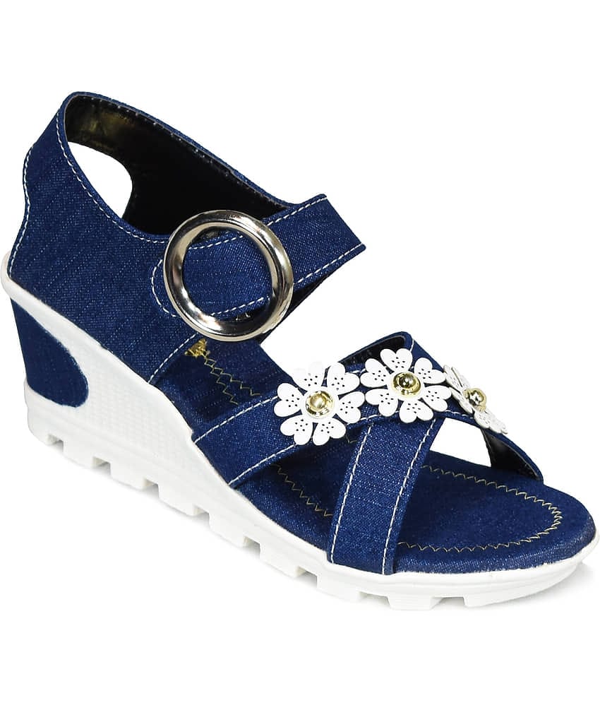 Dream Makers - Blue Women's Sandal Heels