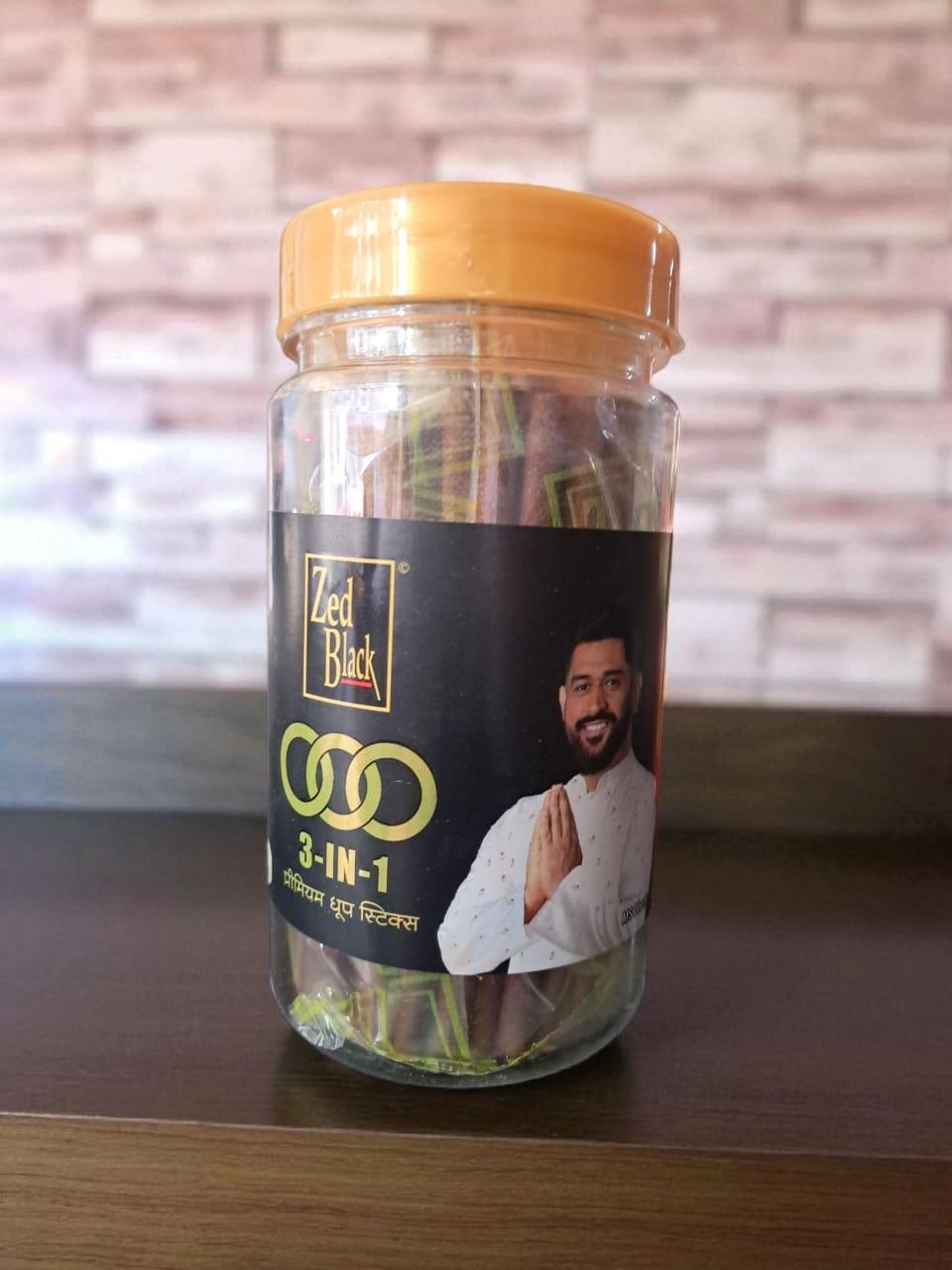 ZED BLACK DRY DHOOP STICKS 3 IN 1 120GM