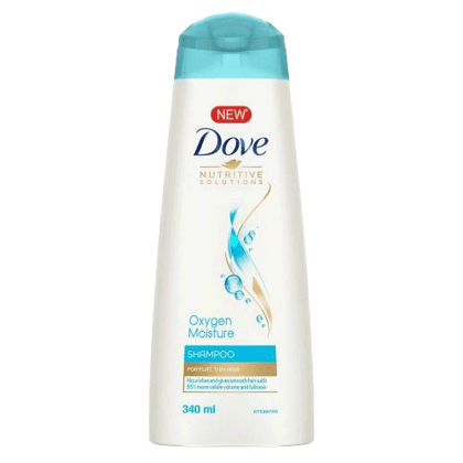 Dove Hair Shampoo Oxygen Moisture 340ml