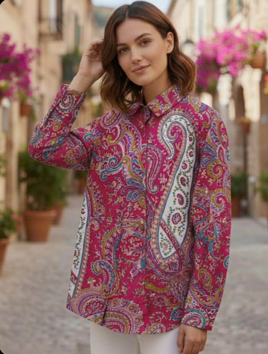 COTTON SHIRT FOR WOMEN Rajasthani Traditional.