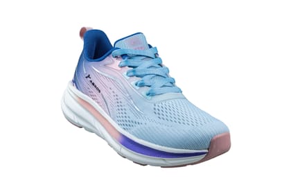Abros Ladies Ice Blue / L. Navy Sports Shoe-Ice Blue/L. Navy / 4