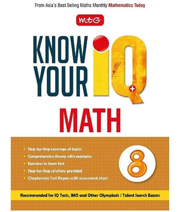 Know your IQ Maths Class-8