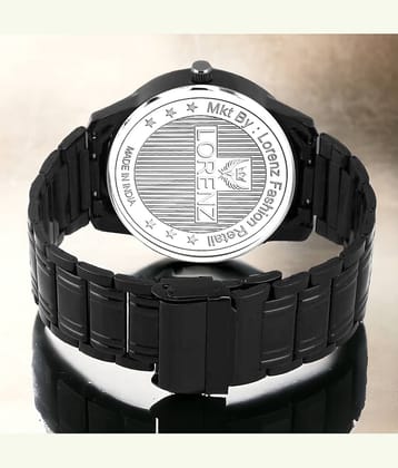 Lorenz Black Stainless Steel Analog Men's Watch