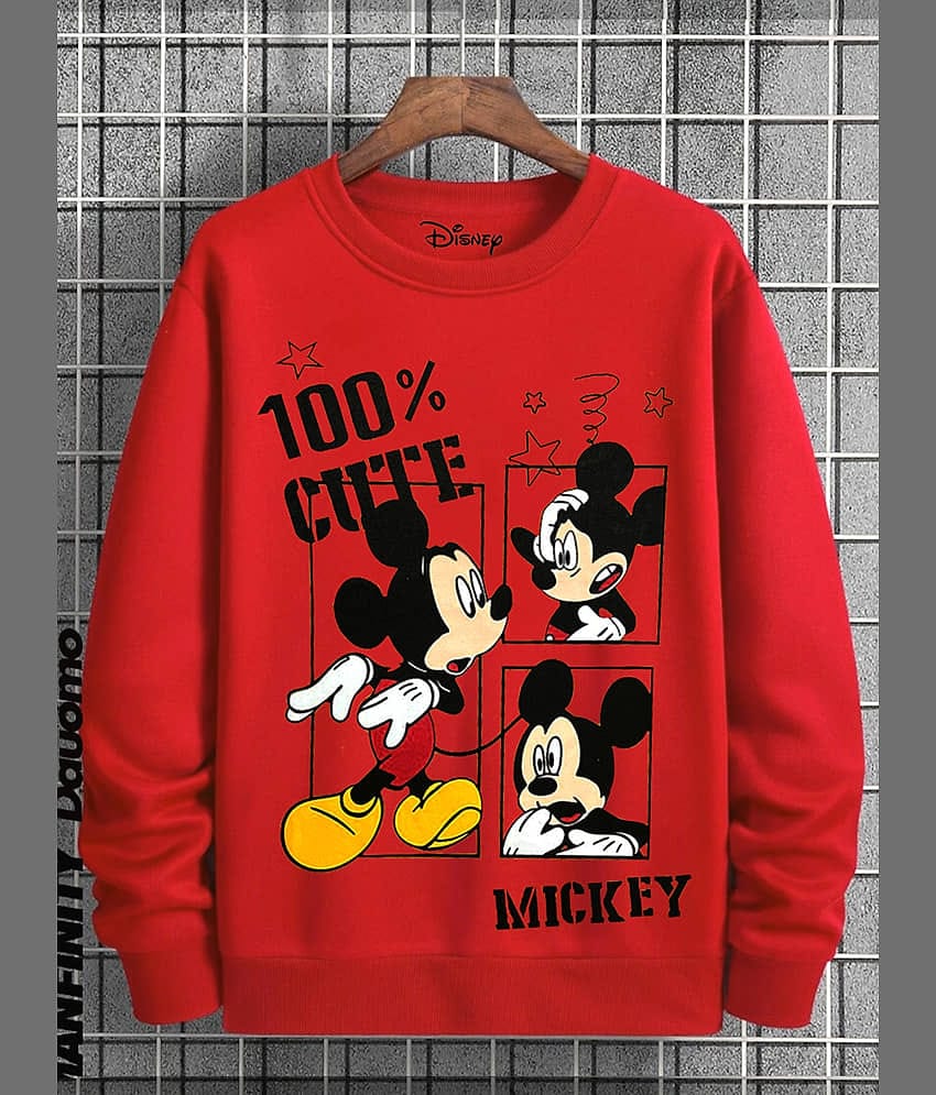 Kuchipoo Pack of 1 Boys Cotton Blend Sweatshirt ( Red )