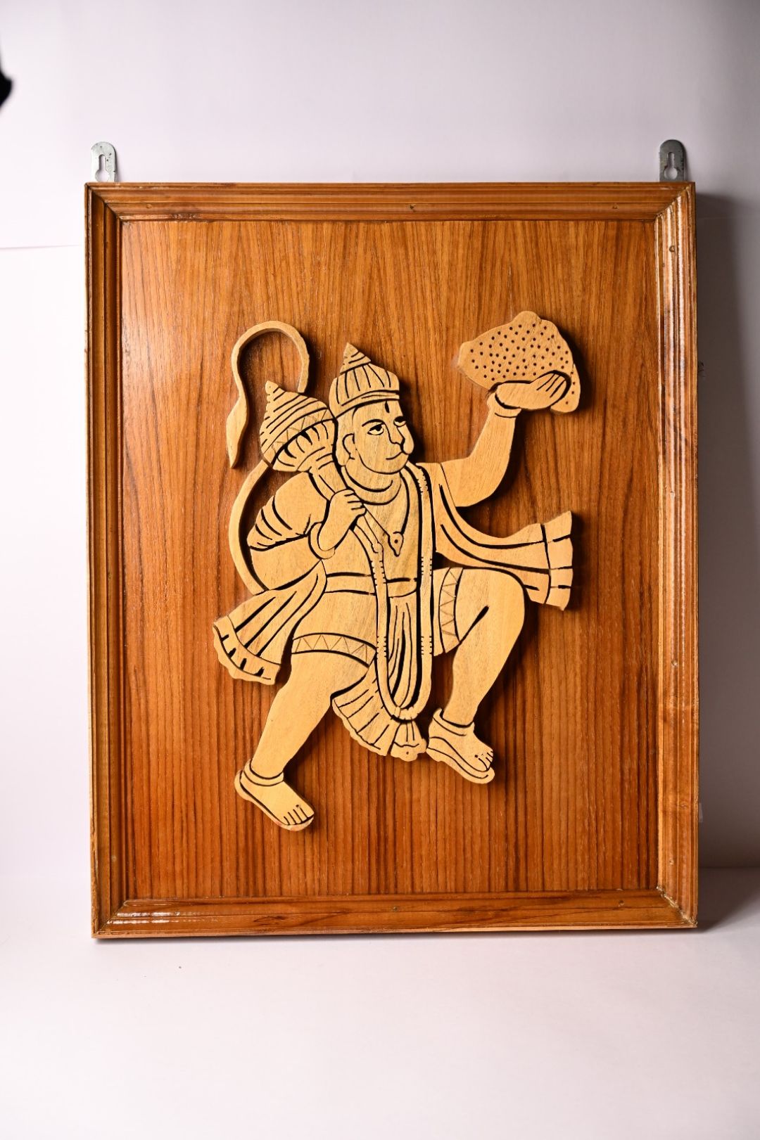 Hanumaan Ji Wooden Painting