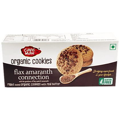 Caveman Flax Amarnath Cookies - 60 g