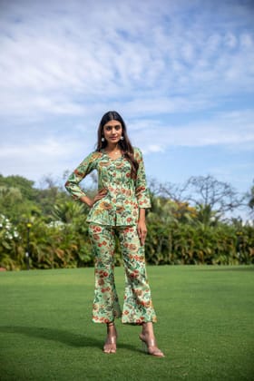 Soaring Sunflower Co-Ord Set-XS