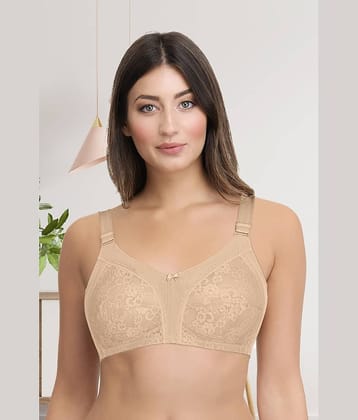 Amante Polyamide Non Padded Women's T-Shirt Bra ( Beige )