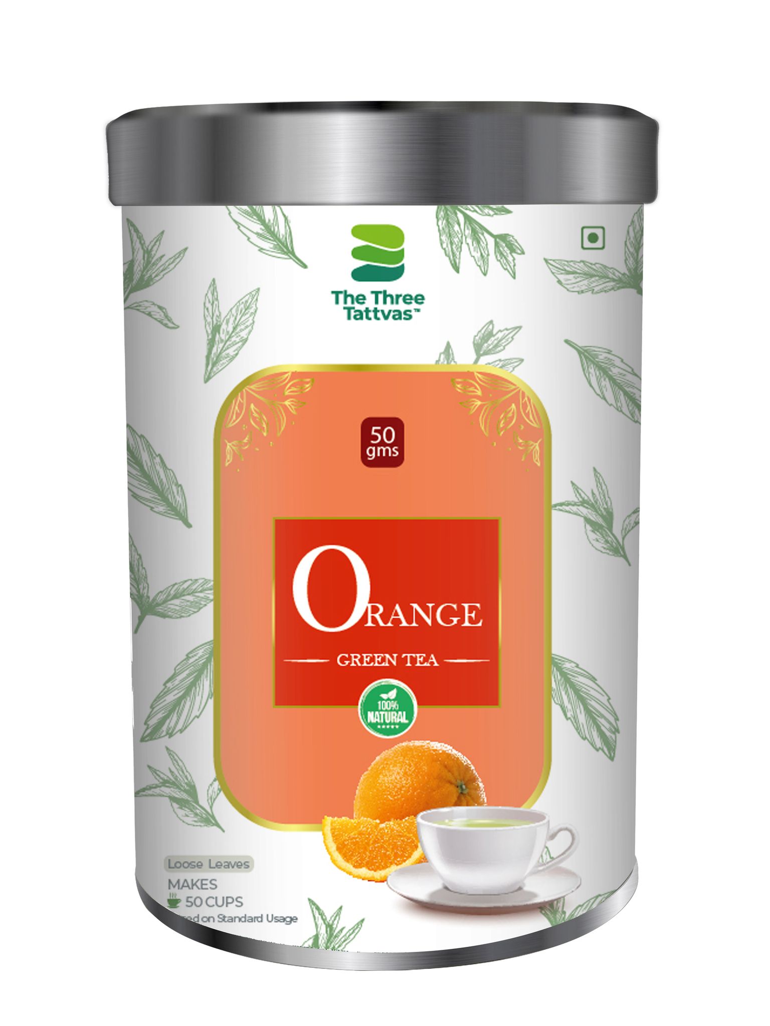The Three Tattvas Orange Tea 50gms