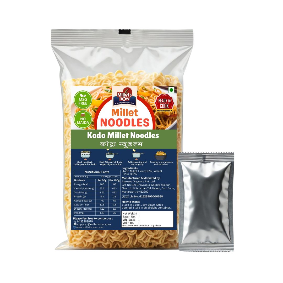 Kodo Millet Noodles l Kodra Noodles l 175g.