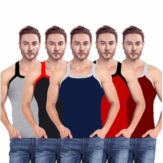 MADMAN Gym Vest Pack of 5pcs