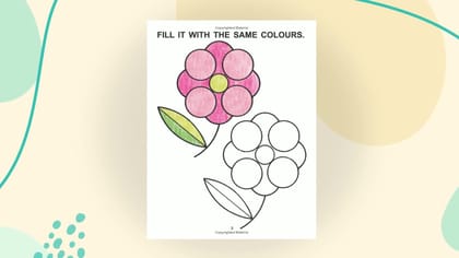 Colour With Crayons Book 2 for Kids Age 1 -6 Years - Drawing and Colouring Book for Early Learners [Paperback] Dreamland Publications