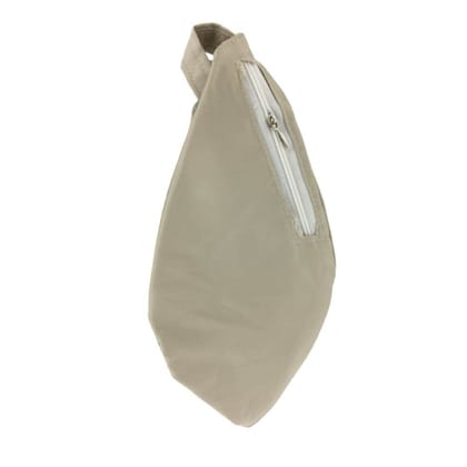 MAYAPURI Krishna Printed Chanting Bag/Japa Bag with Zip Pocket for Daily Mantra Jaap (Pack of 1)