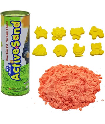 Ekta Active Sand Canister Junior, Non-Toxic 200gm. Squeezable Magical Sand Kit