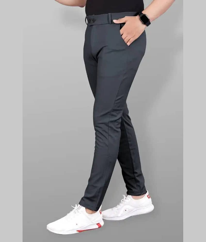 bluecorp enterprise Regular Men's Chinos - Black ( Pack of 1 )