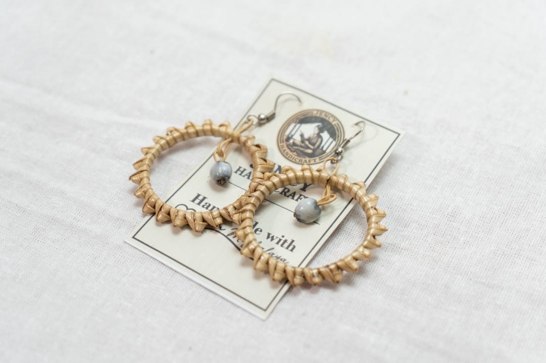 Handmade Bamboo Earrings