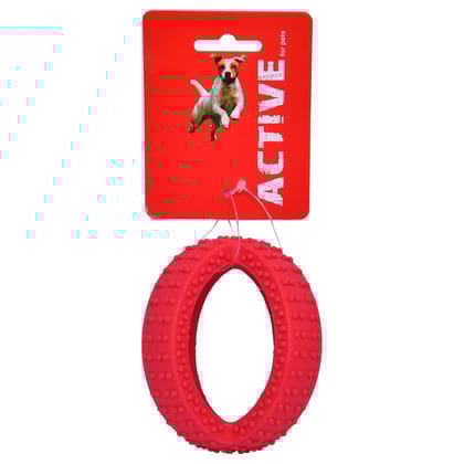 Active Rubber Dental Cross Ball 4.0 inch