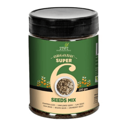 Green Aura® mixture of chia seed, pumpkin, sunflower, flax, cranberry, sesame seed 200 Gm - 200 gm