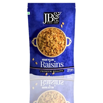 Indian Yellow Raisins-Golden Raisins(Kishmish)| 250G