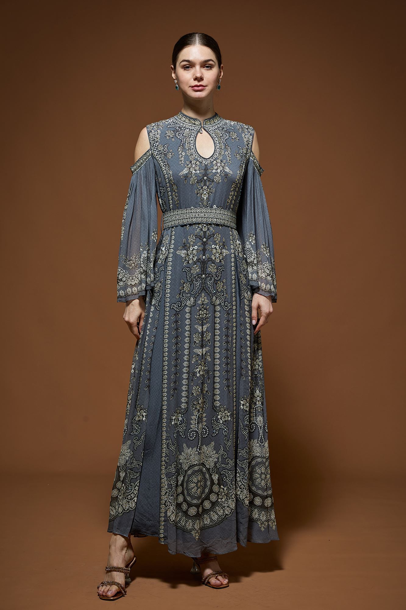 Grey Kaftan-XS
