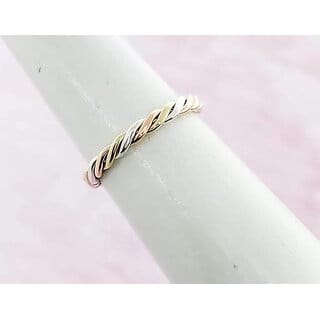 Astro ASTRO-D 3-Dhatu Ring ( Silver,Copper  Brass) Purity 99, (Multicolor, Copper)