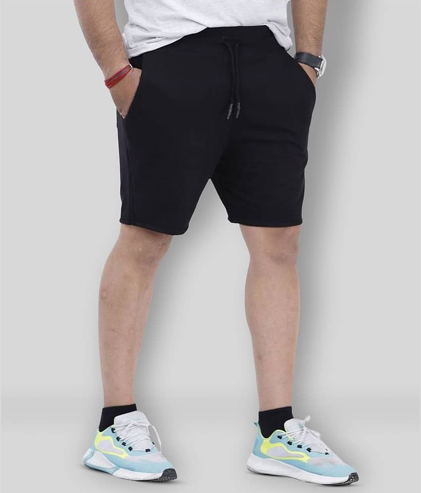 Scrott Merchandise - Black Cotton Men's Shorts ( Pack of 1 )