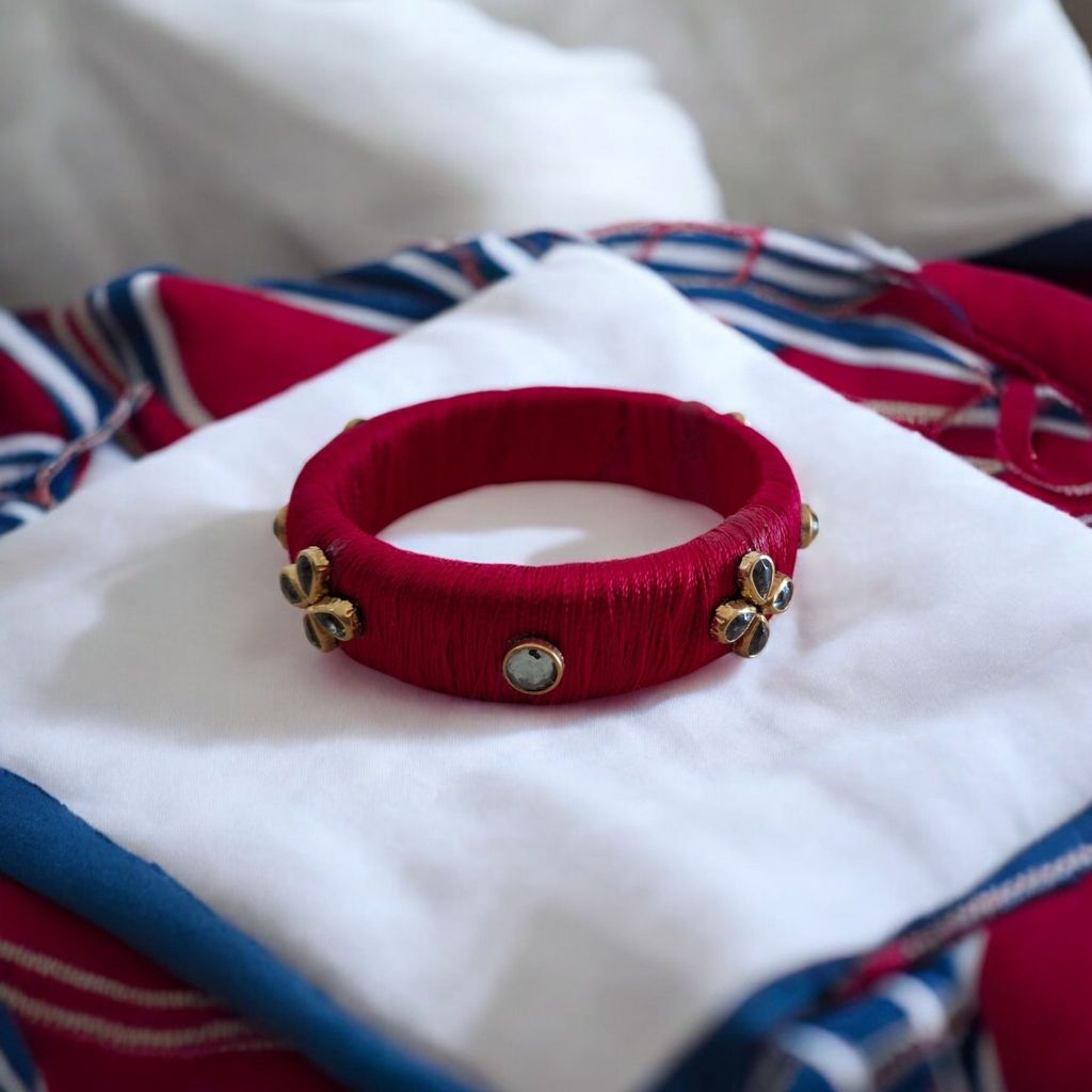 Slik Thread Bangle Kad (10.16cm*)