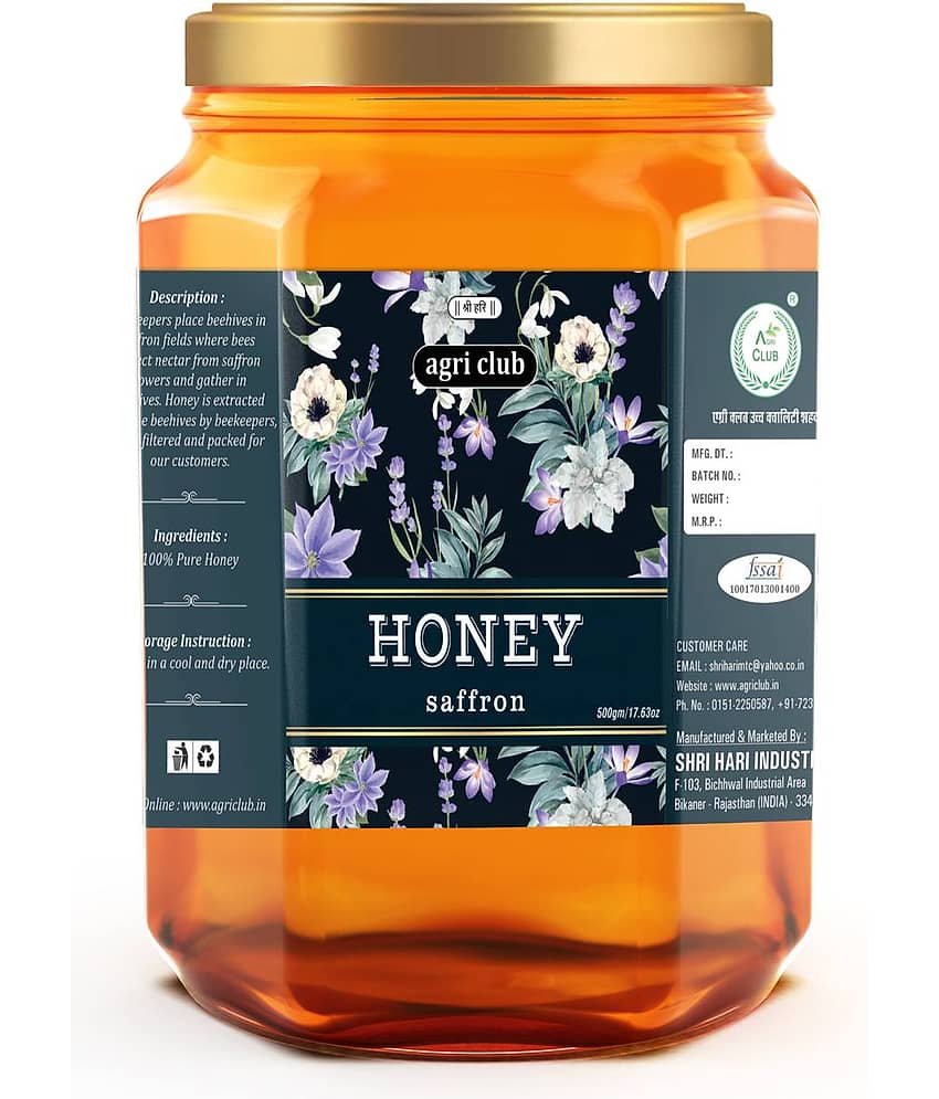 AGRI CLUB Saffron Honey 500 g