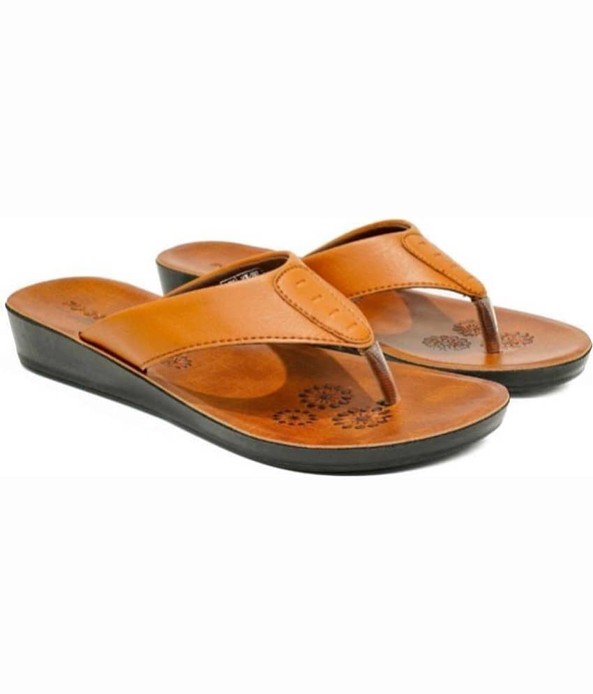 ASIAN Tan Women's Flats