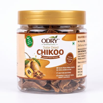 Solar Dried Chikoo - 200 gm