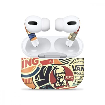 Airpods Pro Foodie Skin (only cover/केवल कवर) Airpods Pro Foodie Skin