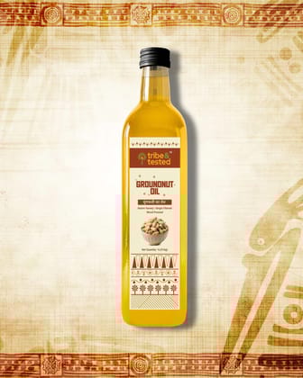 Wood-Pressed Groundnut Oil  1 Litre