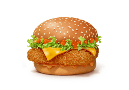 Korean Mc Spicy Premium Paneer Burger