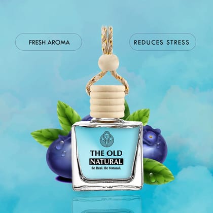 The Old Natural Mystic Berry Car Air Freshener with Essential Oils Fragrance, 10 ml