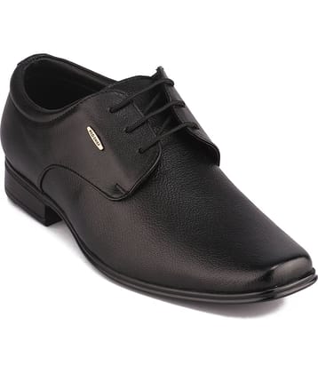 Red Chief Black Men's Derby Formal Shoes